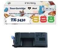 Compatible for Kyocera TK-3430 Toner Cartridge Work for Kyocera EcoSys MA5500ifx EcoSys PA5500x Printers, with Chip, High Yield 35000 Pages, High-Definition Printing (4 Pack Black)