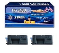 Compatible for Kyocera TK-3430 Toner Cartridges, Work for Kyocera EcoSys MA5500ifx PA5500x Printers, Toner Cartridges TK3430 1T0C0W0NL0 (2-Pack Black)