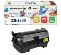 Compatible for Kyocera TK-3440 Toner Cartridge Work for Kyocera EcoSys MA6000ifx PA6000x Printers, with Chip, High Yield 45000 Pages, High-Definition Printing (1 Pack Black)
