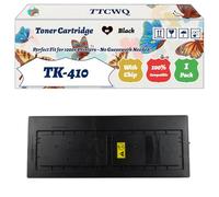 Compatible for Kyocera TK-410 Toner Cartridge Work for Kyocera KM-1620 KM-1635 KM-1650 KM-2020 KM-2035 KM-2050 Printers, with Chip, High Yield 15000 Pages, High-Definition Printing (1 Pack Black)