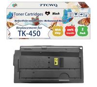 Compatible for Kyocera TK-450 Toner Cartridges Work for Kyocera FS-6970DN Printers, with Chip, High Yield 15000 Pages, High-Definition Printing (1 Pack Black)
