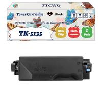 Compatible for Kyocera TK-5135 Toner Cartridge Work for Kyocera TASKalfa 265ci 266ci Printers, with Chip, High Yield 10000 Pages, High-Definition Printing (1 Pack Black)