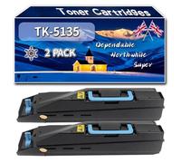Compatible for Kyocera TK-5135 Toner Cartridges, Work for Kyocera TASKAlfa 260 Series TASKAlfa 265 ci TASKAlfa 266 Printers (2 Pack Black)