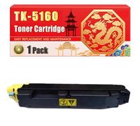 Compatible for Kyocera TK-5160 ECOSYS P7040cdn Toner Cartridge Printers, With Chip Large Capacity 16000 Pages (1 Pack Yellow)