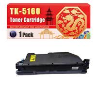 Compatible for Kyocera TK-5160 ECOSYS P7040cdn Toner Cartridge Printers, With Chip Large Capacity 16000 Pages (1 Pack Black)