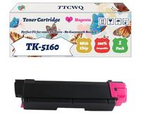 Compatible for Kyocera TK-5160 Toner Cartridge Work for Kyocera EcoSys P7040cd P7040cdn Printers, with Chip, High Yield 26000 Pages, High-Definition Printing (1 Pack Magenta)