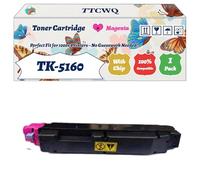 Compatible for Kyocera TK-5160 Toner Cartridge Work for Kyocera ECOSYS P7040cdn Printers, with Chip, High Yield 16000 Pages, High-Definition Printing (1 Pack Magenta)