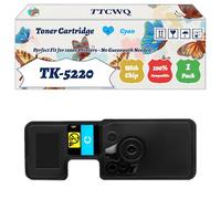 Compatible for Kyocera TK-5220 Toner Cartridge Work for Kyocera EcoSys M5521cdn M5521cdw P5021 P5021cdn Printers (1 Pack Cyan)