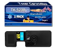 Compatible for Kyocera TK-5230 Toner Cartridges, Work for Kyocera ECOSYS M 5521 cdn M 5521 cdw P 5021 P 5021 cdn P 5021 cdw P 5021 Printers (1 Pack Cyan)