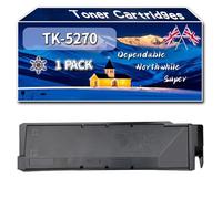Compatible for Kyocera TK-5270 Toner Cartridges, Work for Kyocera ECOSYS M 6230 cidn M 6230 cidnt M 6630 cidn P 6230 Printers (1 Pack Black)