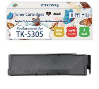 Compatible for Kyocera TK-5305 Toner Cartridges Work for Kyocera TASKalfa 350 ci TASKalfa 351 ci Printers, with Chip, High Yield 12000 Pages, High-Definition Printing (1 Pack Black)
