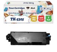 Compatible for Kyocera TK-5305 Toner Cartridges Work for Kyocera TASKalfa 351ci 350ci Printers, with Chip, High Yield 15000 Pages, High-Definition Printing (1 Pack Black)