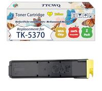 Compatible for Kyocera TK-5370 TK-5370K TK-5370C TK-5370M TK-5370Y TK5370 Toner Cartridge Work for Kyocera ECOSYS MA3500cifx ECOSYS MA3500cix ECOSYS Printers (1 Pack Yellow)