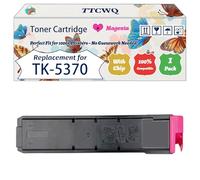 Compatible for Kyocera TK-5370 TK-5370K TK-5370C TK-5370M TK-5370Y TK5370 Toner Cartridge Work for Kyocera ECOSYS MA3500cifx ECOSYS MA3500cix ECOSYS Printers (1 Pack Magenta)