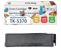 Compatible for Kyocera TK-5370 TK-5370K TK-5370C TK-5370M TK-5370Y TK5370 Toner Cartridge Work for Kyocera ECOSYS MA3500cifx ECOSYS MA3500cix ECOSYS Printers (1 Pack Black)