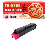 Compatible for Kyocera TK-5380 ECOSYS MA4000 ECOSYS PA4000cx Toner Cartridge Printers, With Chip Large Capacity 13000 Pages (1 Pack Magenta)