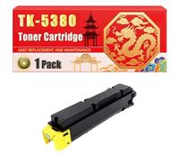 Compatible for Kyocera TK-5380 ECOSYS MA4000 ECOSYS PA4000cx Toner Cartridge Printers, With Chip Large Capacity 13000 Pages (1 Pack Yellow)