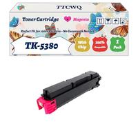Compatible for Kyocera TK-5380 Toner Cartridge Work for Kyocera ECOSYS MA4000 ECOSYS PA4000cx Printers, with Chip, High Yield 13000 Pages, High-Definition Printing (1 Pack Magenta)