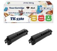 Compatible for Kyocera TK-5380 Toner Cartridge Work for Kyocera ECOSYS MA4000 ECOSYS PA4000cx Printers, with Chip, High Yield 13000 Pages, High-Definition Printing (2 Pack Black)