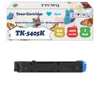 Compatible for Kyocera TK-5405K TK-5405C TK-5405M TK-5405Y Toner Cartridge Work for Kyocera TASKalfa MA3500ci Printers, with Chip, High Yield 27000 Pages, High-Definition Printing (1 Pack Cyan)