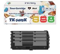 Compatible for Kyocera TK-5405K TK-5405C TK-5405M TK-5405Y Toner Cartridge Work for Kyocera TASKalfa MA3500ci Printers, with Chip, High Yield 27000 Pages, High-Definition Printing (4 Pack Black)