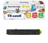 Compatible for Kyocera TK-5405K TK-5405C TK-5405M TK-5405Y Toner Cartridge Work for Kyocera TASKalfa MA3500ci Printers, with Chip, High Yield 27000 Pages, High-Definition Printing (1 Pack Yellow)