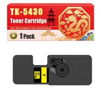 Compatible for Kyocera TK-5430 ECOSYS MA2100 ECOSYS PA2100 Toner Cartridge Printers, With Chip Large Capacity 1250 Pages (1 Pack Yellow)