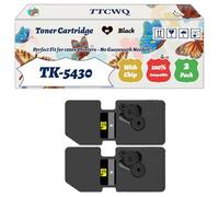 Compatible for Kyocera TK-5430 Toner Cartridge Work for Kyocera ECOSYS MA2100 ECOSYS PA2100 Printers, with Chip, High Yield 2800 Pages, High-Definition Printing (2 Pack Black)