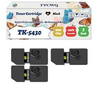 Compatible for Kyocera TK-5430 Toner Cartridge Work for Kyocera ECOSYS MA2100 ECOSYS PA2100 Printers, with Chip, High Yield 1250 Pages, High-Definition Printing (3 Pack Black)