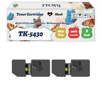 Compatible for Kyocera TK-5430 Toner Cartridge Work for Kyocera EcoSys MA2100cfx EcoSys MA2100cwfx Printers, with Chip, High Yield 2500 Pages, High-Definition Printing (2 Pack Black)