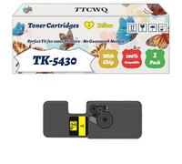 Compatible for Kyocera TK-5430 Toner Cartridges Work for Kyocera ECOSYS PA2100 PA2100cwx PA2100cx Printers, with Chip, High Yield 2250 Pages, High-Definition Printing (1 Pack Yellow)