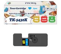 Compatible for Kyocera TK-5430K TK-5430C TK-5430M TK-5430Y Toner Cartridge Work for Kyocera EcoSys MA2100cfx EcoSys MA2100cwfx PA2100cwx Printers (1 Pack Cyan)