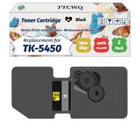 Compatible for Kyocera TK-5450 Toner Cartridge Work for Kyocera ECOSYS MA2600cfx MA2600cwfx PA2600cwx PA2600cx Printers, with Chip, High Yield 4100 Pages, High-Definition Printing (1 Pack Black)
