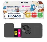Compatible for Kyocera TK-5450 Toner Cartridge Work for Kyocera ECOSYS MA2600cfx MA2600cwfx PA2600cwx PA2600cx Printers, with Chip, High Yield 4100 Pages, High-Definition Printing (1 Pack Magenta)