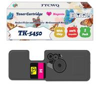 Compatible for Kyocera TK-5450 Toner Cartridge Work for Kyocera ECOSYS MA2600cfx MA2600cwfx PA2600cwx PA2600cx Printers, with Chip, High Yield 4100 Pages, High-Definition Printing (1 Pack Magenta)