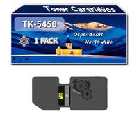 Compatible for Kyocera TK-5450 Toner Cartridges, Work for Kyocera ECOSYS PA2600cwx MA2600cfx MA2600cwfx PA2600cx Printers, Toner Cartridges TK5450 TK5450BK TK5450C TK5450M TK5450Y (1 Pack Black)