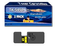 Compatible for Kyocera TK-5450 Toner Cartridges, Work for Kyocera ECOSYS PA2600cwx MA2600cfx MA2600cwfx PA2600cx Printers, Toner Cartridges TK5450 TK5450BK TK5450C TK5450M TK5450Y (1 Pack Yellow)