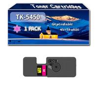 Compatible for Kyocera TK-5450 Toner Cartridges, Work for Kyocera ECOSYS PA2600cwx MA2600cfx MA2600cwfx PA2600cx Printers, Toner Cartridges TK5450 TK5450BK TK5450C TK5450M TK5450Y (1 Pack Magenta)