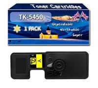 Compatible for Kyocera TK-5450 Toner Cartridges, Work for Kyocera Ecosys PA2600cx PA2600cwx MA2600cwx MA2600cwfx Printers, Toner Cartridges TK-5450K TK-5450C TK-5450M TK-5450Y (1 Pack Yellow)