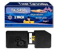 Compatible for Kyocera TK-5450 Toner Cartridges, Work for Kyocera Ecosys PA2600cx PA2600cwx MA2600cwx MA2600cwfx Printers, Toner Cartridges TK-5450K TK-5450C TK-5450M TK-5450Y (1 Pack Black)