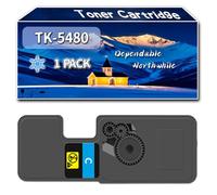 Compatible for Kyocera TK-5480 Toner Cartridge, Work for Kyocera Ecosys PA2101cx PA2101cwx MA2101cfx MA2101cwfx Printers, Toner Cartridge TK-5480K TK-5480C TK-5480M TK-5480Y TK5480 (1 Pack Cyan)