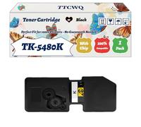 Compatible for Kyocera TK-5480K TK-5480C TK-5480M TK-5480Y Toner Cartridge Work for Kyocera EcoSys MA2101cfx EcoSys MA2101cwfx EcoSys PA2101cwx EcoSys Printers (1 Pack Black)