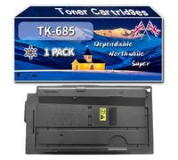 Compatible for Kyocera TK-685 Toner Cartridges, Work for Kyocera TASKalfa 300 i Printers, Toner Cartridges TK685 1T02K50NL0 (1 Pack Black)