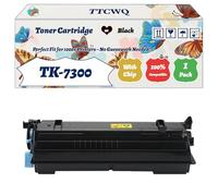 Compatible for Kyocera TK-7300 Toner Cartridge Work for Kyocera EcoSys P4040dn Printers, with Chip, High Yield 25000 Pages, High-Definition Printing (1 Pack Black)