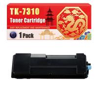 Compatible for Kyocera TK-7310 ECOSYS P4140dn Mono Toner Cartridge Printers, With Chip Large Capacity 15000 Pages (1 Pack Black)