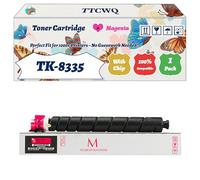 Compatible for Kyocera TK-8335 Toner Cartridge Work for Kyocera TASKalfa 3252ci 3253ci Printers, with Chip, High Yield 35000 Pages, High-Definition Printing (1 Pack Magenta)