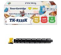 Compatible for Kyocera TK-8335K TK-8335C TK-8335M TK-8335Y Toner Cartridge Work for Kyocera TASKalfa 3252ci TASKalfa Printers (1 Pack Yellow)