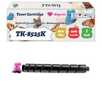 Compatible for Kyocera TK-8525K TK-8525C TK-8525M TK-8525Y Toner Cartridge Work for Kyocera TASKalfa 4052ci TASKalfa Printers (1 Pack Magenta)