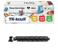 Compatible for Kyocera TK-8525K TK-8525C TK-8525M TK-8525Y Toner Cartridge Work for Kyocera TASKalfa 4052ci TASKalfa Printers (1 Pack Black)