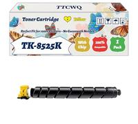 Compatible for Kyocera TK-8525K TK-8525C TK-8525M TK-8525Y Toner Cartridge Work for Kyocera TASKalfa 4052ci TASKalfa Printers (1 Pack Yellow)